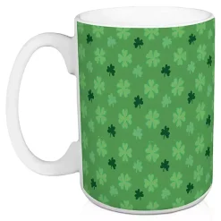 March 17th Shamrock Mugs, Set of 2