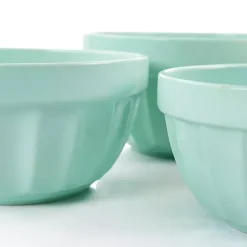 Martha Stewart Mint Stoneware Bowls, Set of 3