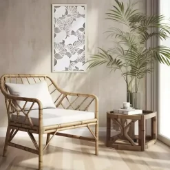 Martha Stewart Rice Paper Ginkgo Leaf Wall Plaque