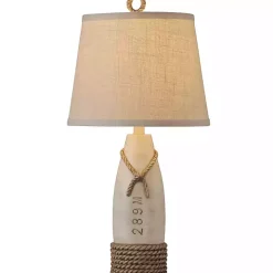 Martha's Vineyard White Buoy Table Lamp