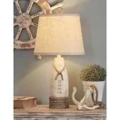 Martha's Vineyard White Buoy Table Lamp