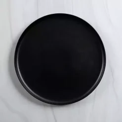 Matte Black Simple Things Dinner Plate