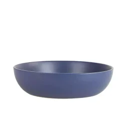 Matte Midnight Blue Serving Bowls, Set of 2