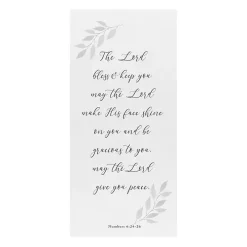 May the Lord Give You Peace Canvas Art Print