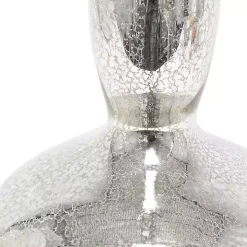 Mercury Glass Curvy Table Lamp