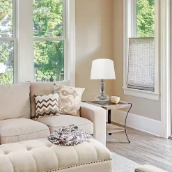 Mercury Glass Curvy Table Lamp