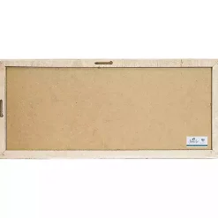 Merry & Bright Beaded Frame Wall Plaque