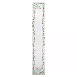 Merry and Bright with Lights Table Runner, 90 in.