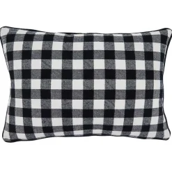 Merry Buffalo Plaid Lumbar Pillow