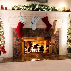 Merry Christmas Clothesline Stocking