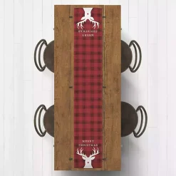 Merry Christmas Rudolf Table Runner