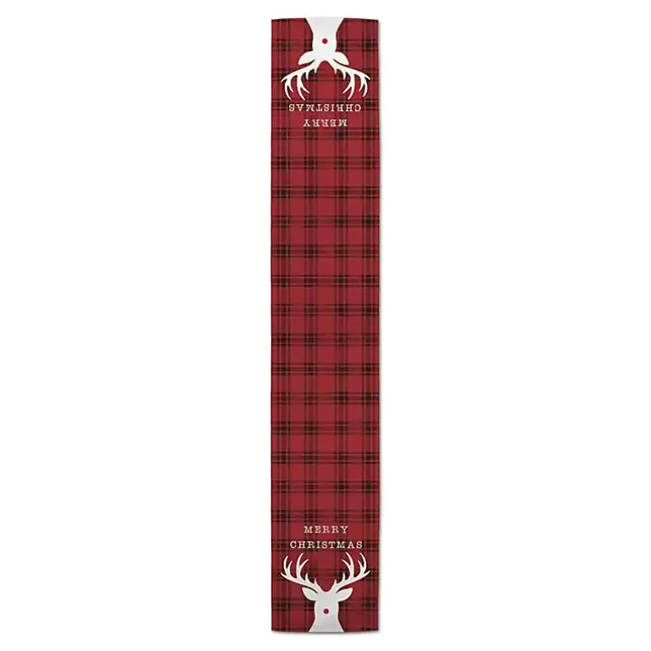 Merry Christmas Rudolf Table Runner