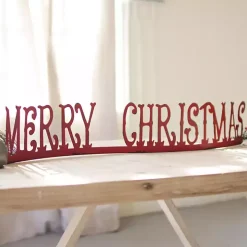 Merry Christmas Tabletop Word Runner