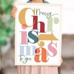 Merry Christmas to You Wall Plaque