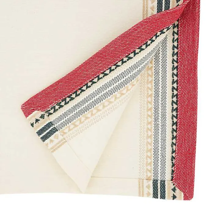 Merry Pines Cotton Runner