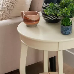Merryweather Off White Accent Table