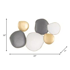 Metal Organic Edge Wall Plaque