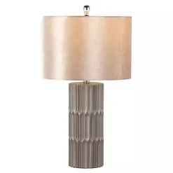 Metallic Brown and Champagne Tanya Table Lamp