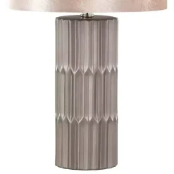 Metallic Brown and Champagne Tanya Table Lamp
