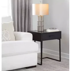 Metallic Brown and Champagne Tanya Table Lamp