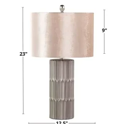 Metallic Brown and Champagne Tanya Table Lamp