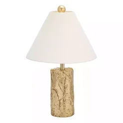 Metallic Gold Textured Table Lamp