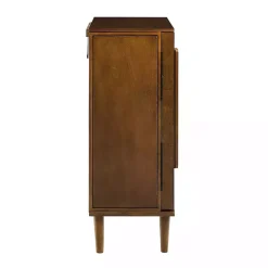 Mid-Century Modern Walnut Jewelry Armoire
