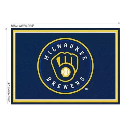 Milwaukee Brewers Spirit Rug, 3x4