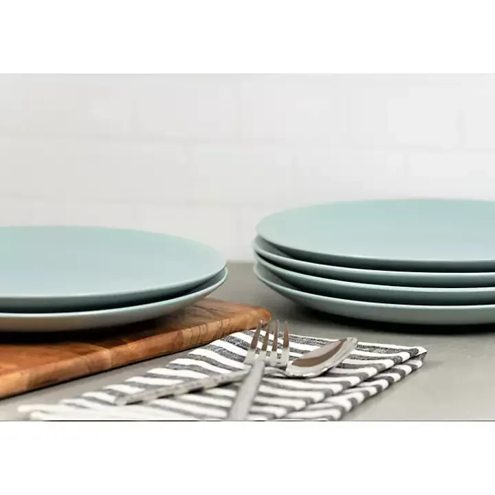 Mineral Blue Classic Coupe Dinner Plates, Set of 6