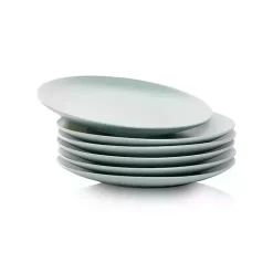 Mineral Blue Classic Coupe Salad Plates, Set of 6