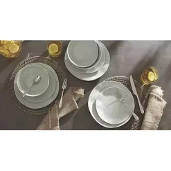 Mint Terrazzo 12-pc. Melamine Dinnerware Set