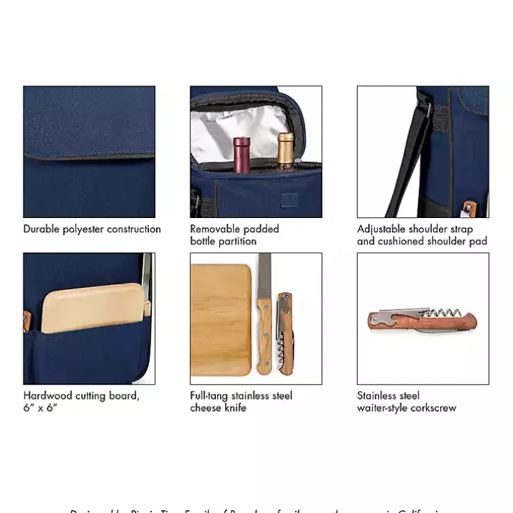 Missouri Tigers Wine & Cheese Tote