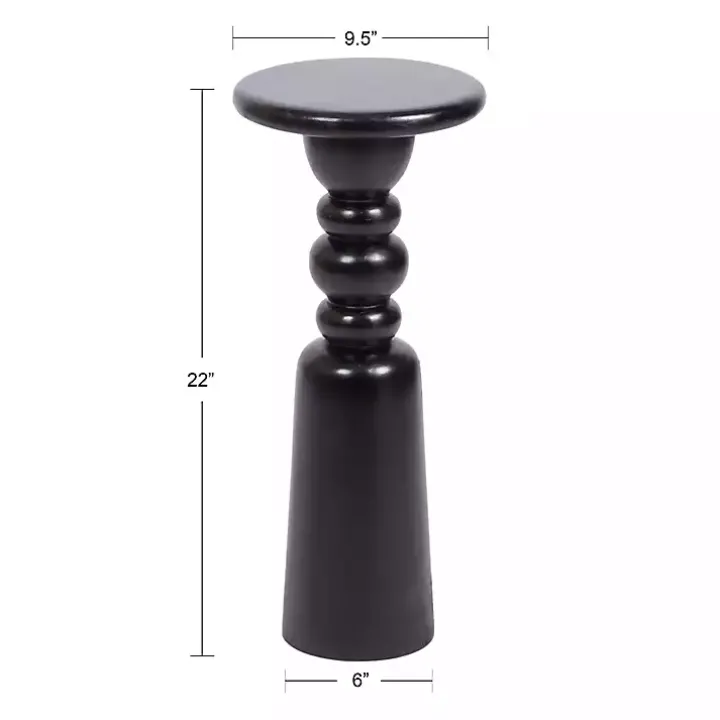 Modern Black Tirollo Accent Table