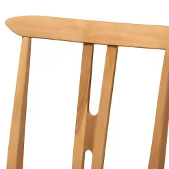 Modern Bohemian Wishbone Dining Chairs, Set of 2