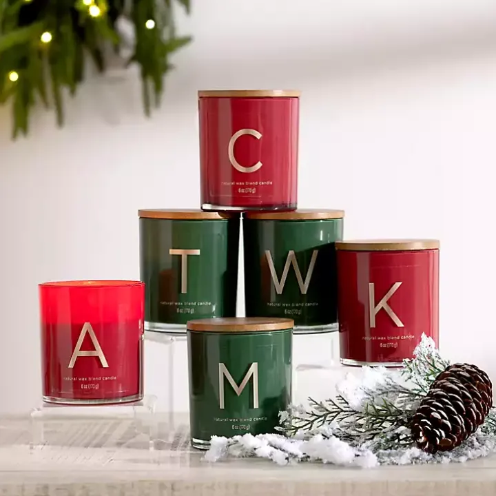 Monogram S Pinecone & Cyprus Jar Candle