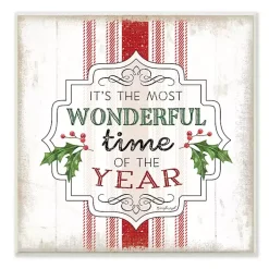 Most Wonderful Time Framed Wall Plaque