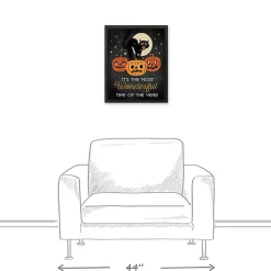 Most Wonderful Time Halloween Plaque