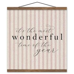 Most Wonderful Time of the Year Wall Hanger