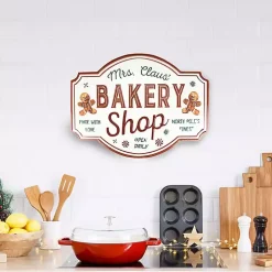 Mrs. Claus Bakery Shop Wall Plaque