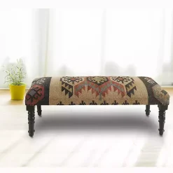 Multi Color Bohemian Bench
