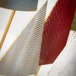 Multi Color Metal Tabletop Trees