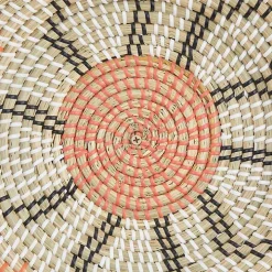 Multi Seagrass Round 6-pc. Wall Plaque Set