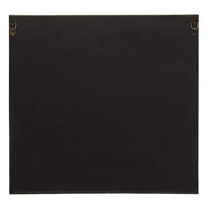 Multicolor Baralt Shiplap Wood Wall Plaque