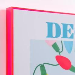 Multicolor Deck the Halls Wall Plaque