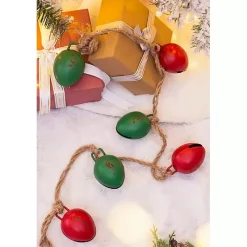 Multicolor Iron Bulb Christmas Garland