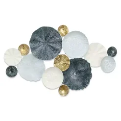 Multicolor Round Panel Sasha Wall Plaque