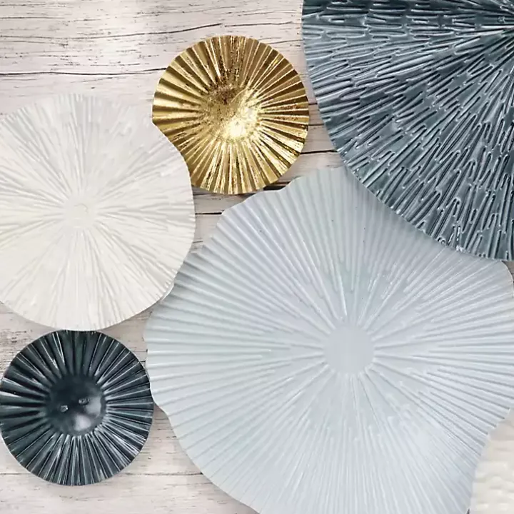 Multicolor Round Panel Sasha Wall Plaque