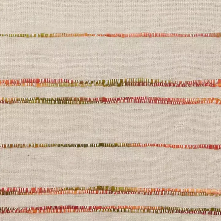 Multicolor Woven Lines Table Runner, 90 in.