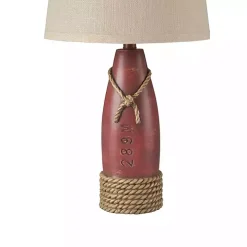Nantucket Red Buoy Table Lamp
