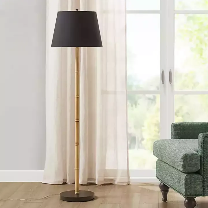 Nassau Bamboo Martha Stewart Floor Lamp